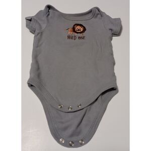 MY PLACE, Onesies, Black/Grey, Size 3 to 6 Months